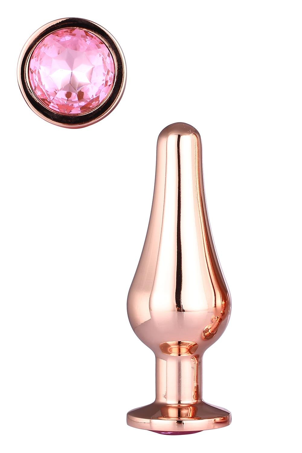 Gleaming Love Pleasure Plug size S Rose Gold