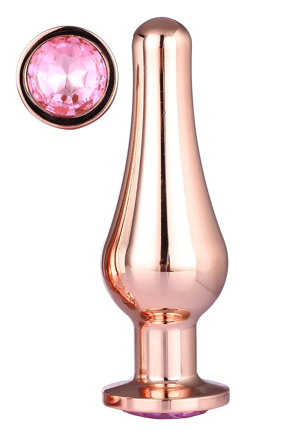 Gleaming Love Pleasure Plug size M Rose Gold