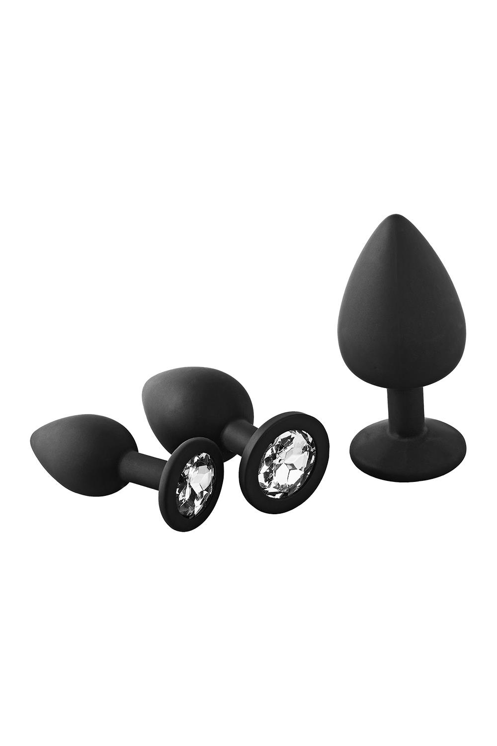 FantASStick Anal Training Kit White Gem Stone