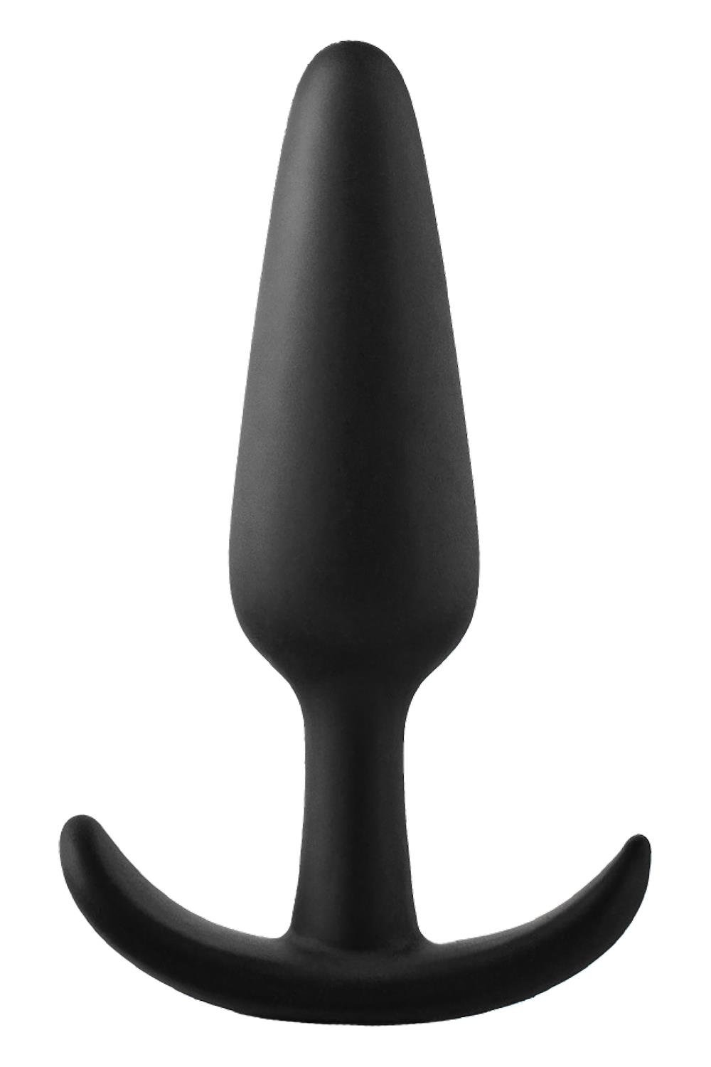 FantASStic Smooth Anal Plug with Anchor Base Small
