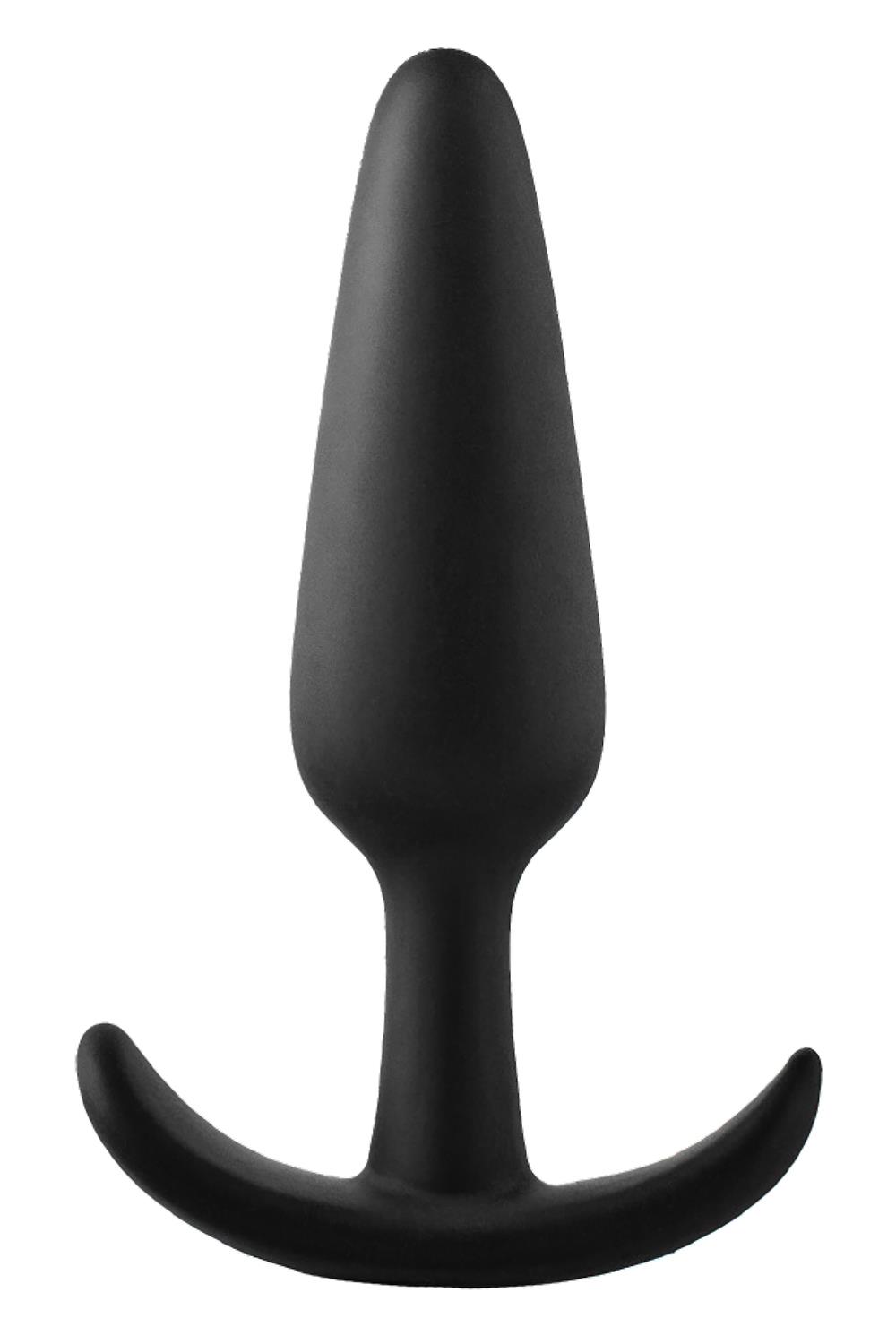 FantASStic Smooth Anal Plug with Anchor Base Medium