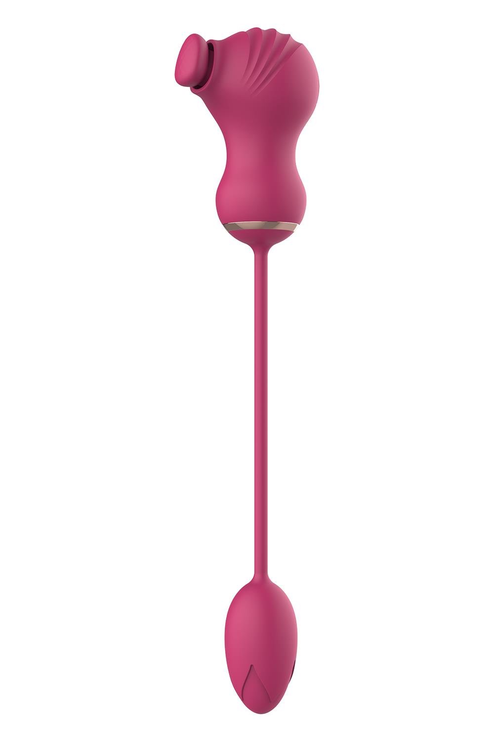 Essentials Flexible Dual Stimulator and Vibrating Egg