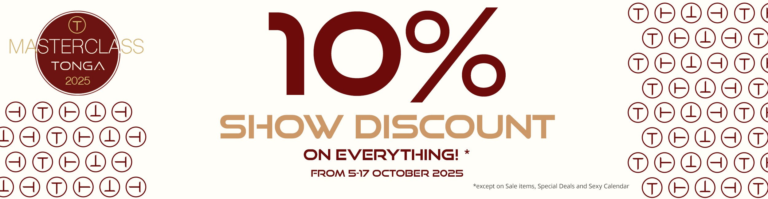 10% Show Discount